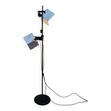 Triedro Floor Lamp in Lacquered and Chromed Metal by Joe Colombo for Stilnovo, Italy, 1970s