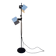 Triedro Floor Lamp in Lacquered and Chromed Metal by Joe Colombo for Stilnovo, Italy, 1970s
