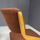 Set of chairs by Ludvík Volák for Dřevopodnik Holešov, Czechoslovakia, 1970s