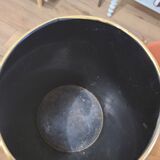 Old wastepaper basket/office bin