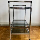 1970 Glasses chrome and smoked glass