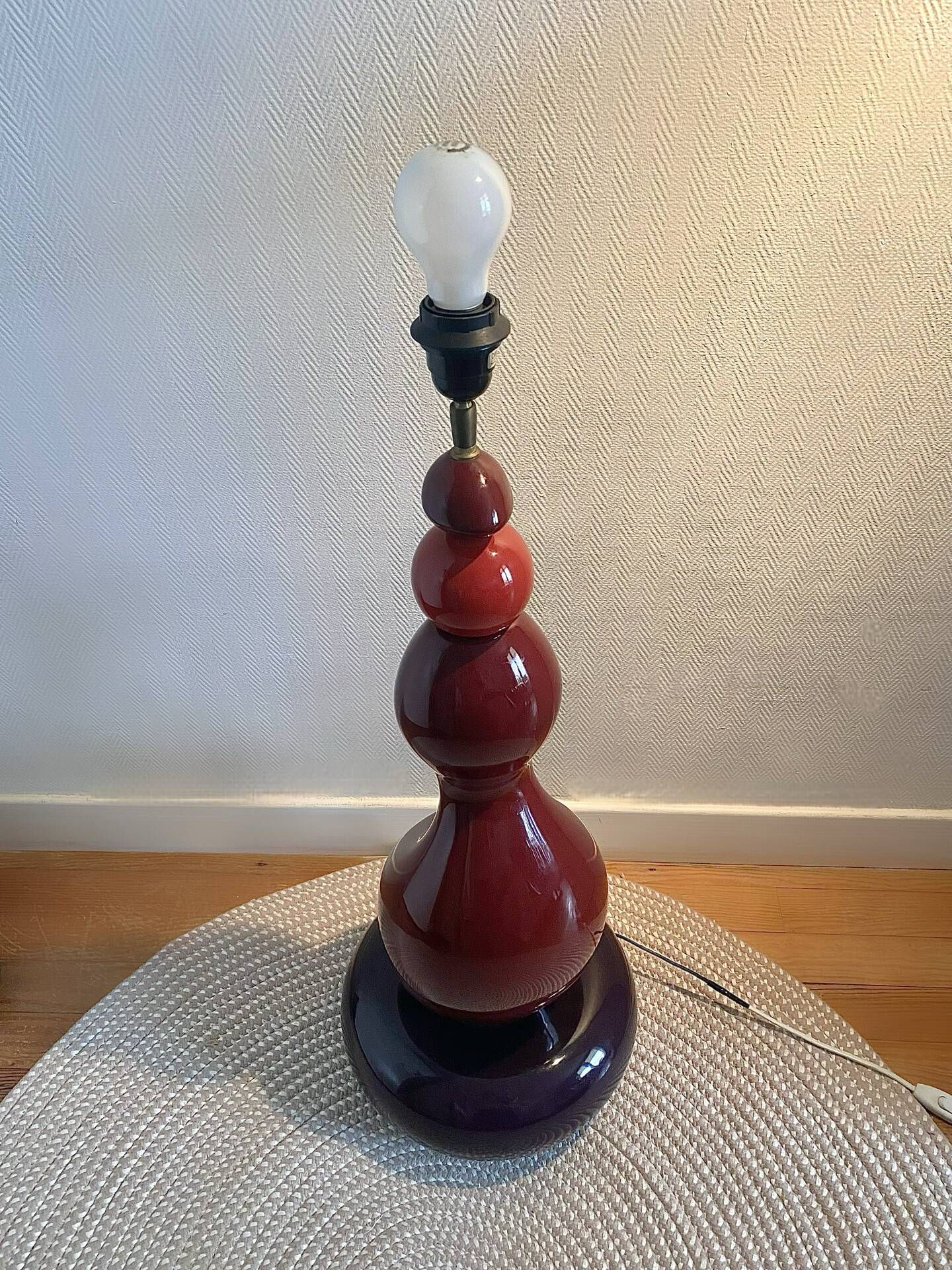 Grand pied de lampe Louis Drimmer Space age