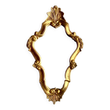 Golden shell mirror - baroque style