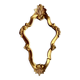 Miroir coquille doré - style baroque