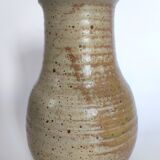 Signed stoneware vase