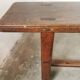 Paire de bancs anciens en chêne