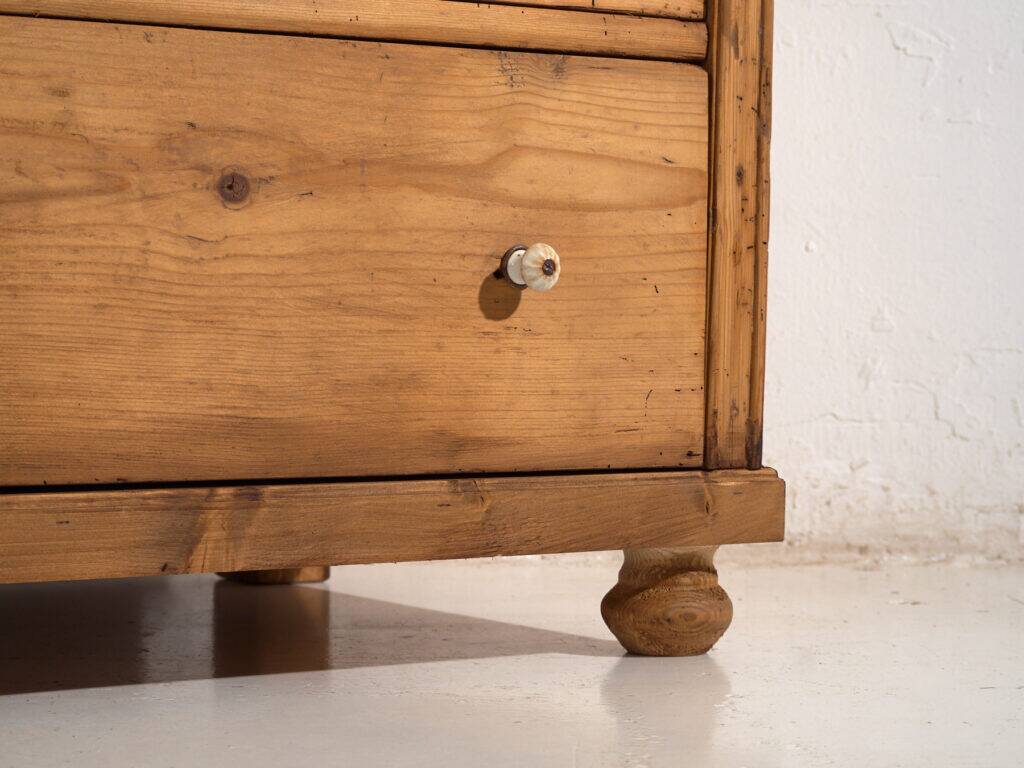 Antique pine wood commode – Central Europe (c.1900) #116