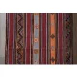 1970s Turkish Hand-Knotted Wool Cotton Purple Area Rug 100x134