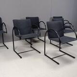 Vintage cirkel chairs by Metaform, 1980s, set of 6