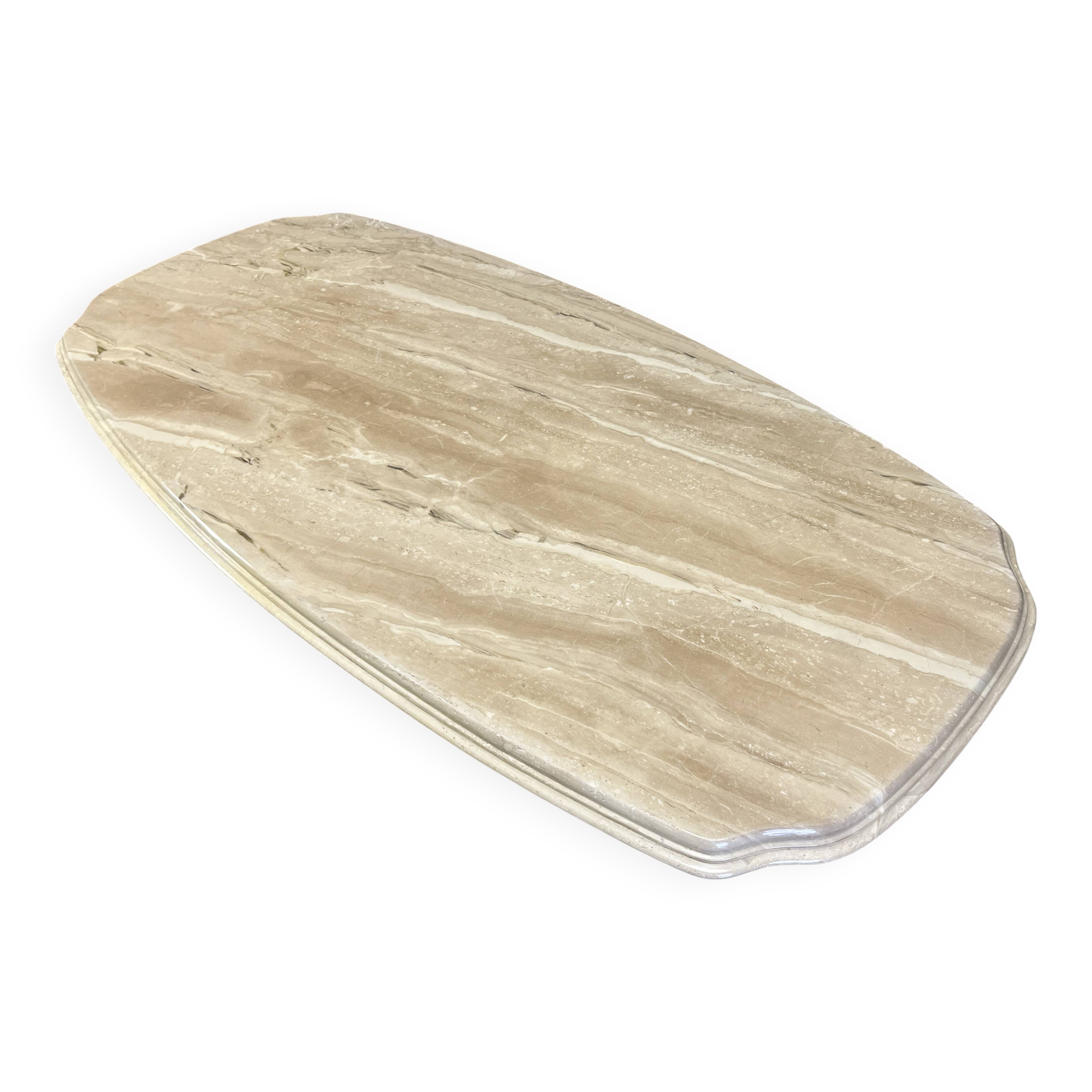 Vintage marble dining table, 1970s