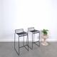 Set of 2 Black HAY Bar Stools, Hee Welling