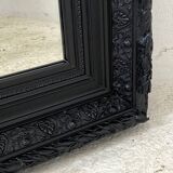 Black Louis XVI style mirror