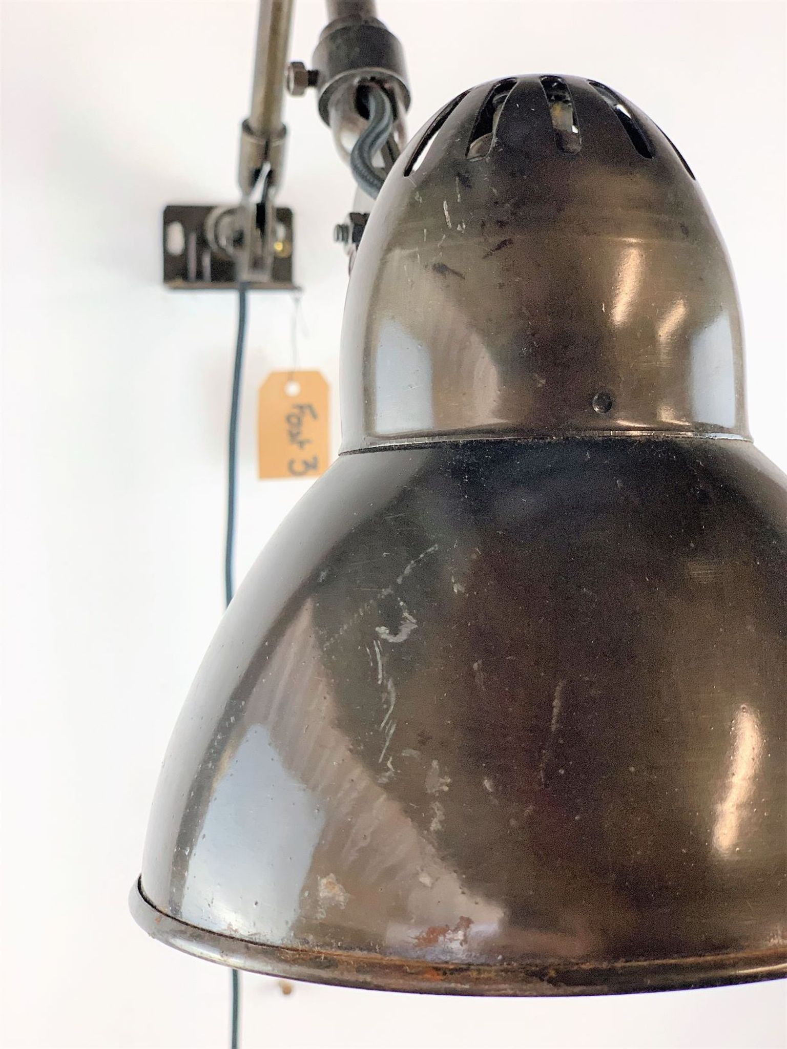 Former American USA lamp branded FOSTORIA year 1950 ref fosto3