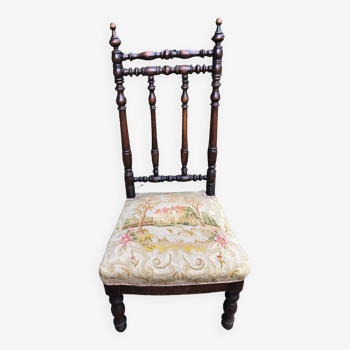 Chaise de chambre XIXe