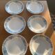 6 flat plates model shell longchamp iron earth art deco