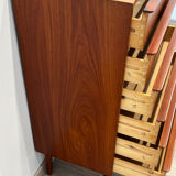 Scandinavian teak chest of drawers, Danish design from the 1950s/60s