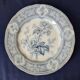 Assiettes en faïence anglaise. 19ème.  Grosvenor China