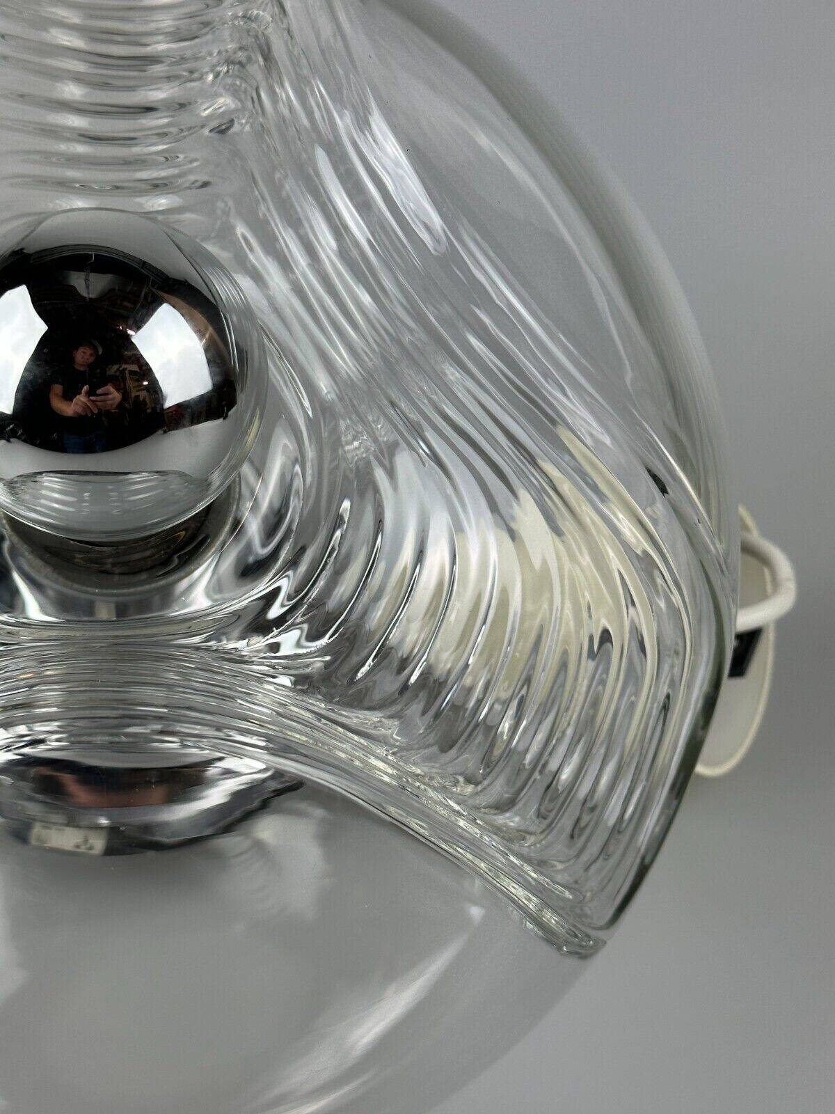 60s 70s ceiling lamp hanging lamp Peill & Putzler "Wave" Koch & Lowy Design