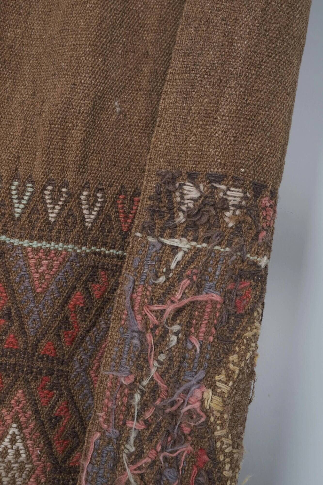 Tapis de couloir turc vintage