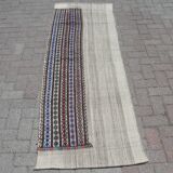Tapis de table turc kilim 72x227