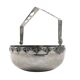 Art Nouveau sugar bowl, silver-plated brass, Sweden, early 20th century
