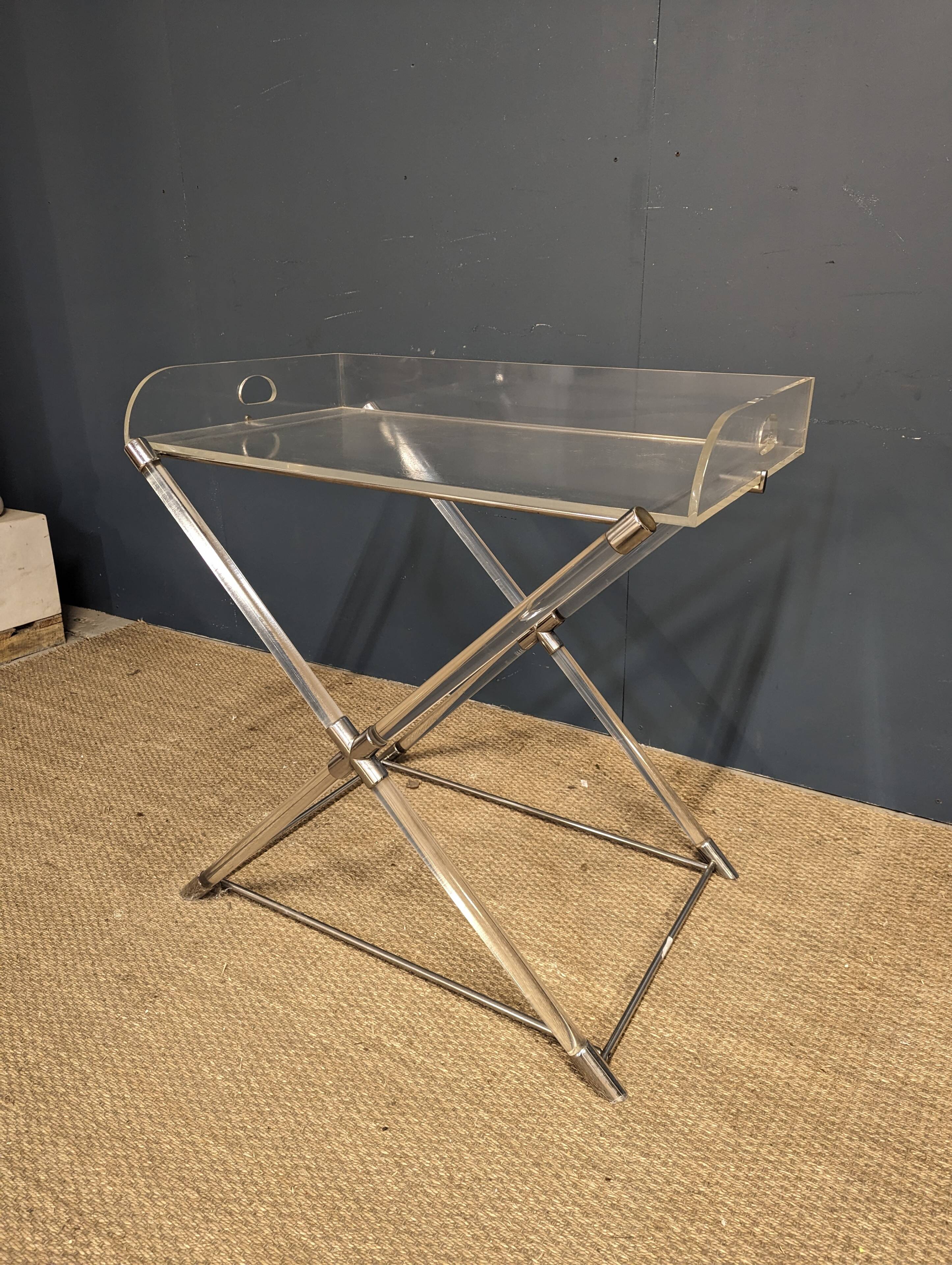 Italian design serving trolley