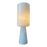 Mid-Century Modernist Spanish Alabaster Table Lamp, 1990s