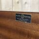 English student wardrobe made of walnut from the 1930s