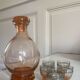 Service carafe and liqueur glass