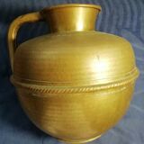 Ancien gros pot à eau cuivre Maroc