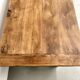 Table de ferme XIXe siècle en chêne et noyer