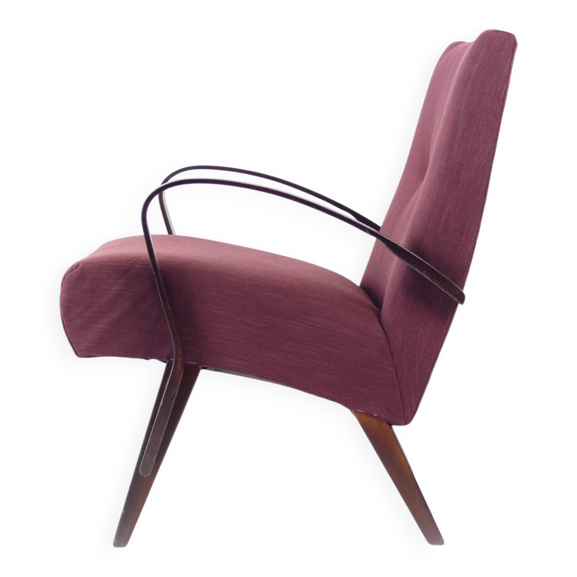 1960s Armchair By Jaroslav šmídek For Ton, Czechoslovakia