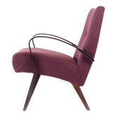 Fauteuil des années 1960 par Jaroslav Šmídek pour Ton, Tchécoslovaquie