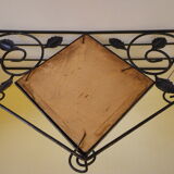 Wall coat door with mirror and storage shelf - 1960