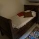 Louis Philippe sleigh bed
