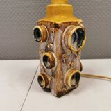 Danish Ceramic table lamp, estimated 1970s