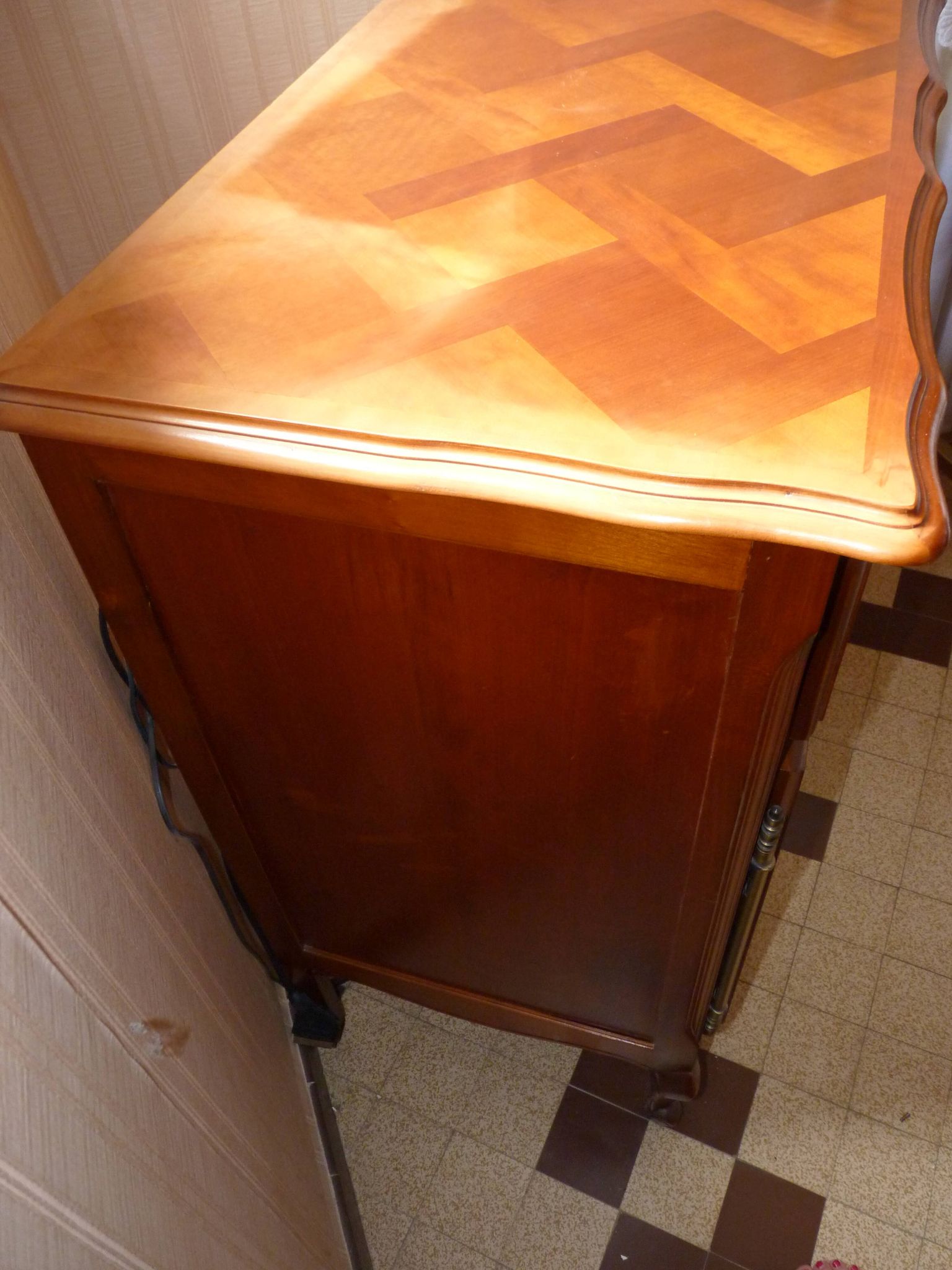 Vintage television cabinet