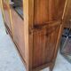 Display cabinet louis xvi style 2 doors in walnut
