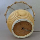 Louis SOGNOT rattan bedside lamp