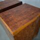 1939s pair of art deco bedside tables, Czechoslovakia