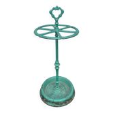 Porte Parapluie – Fonte – Vert – Vintage Style Ancien