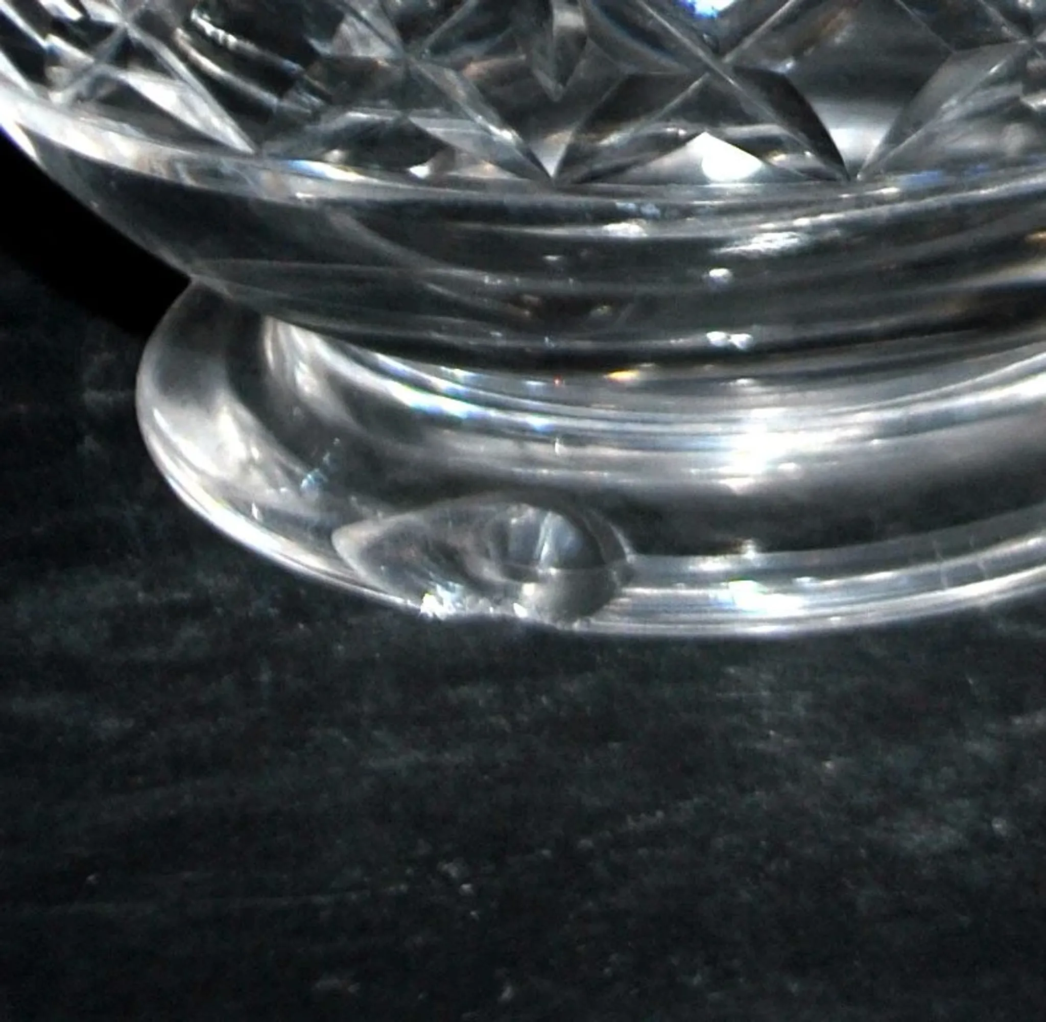 Cut crystal wine carafe Saint-Louis model VIC Massenet 1930 H34cm