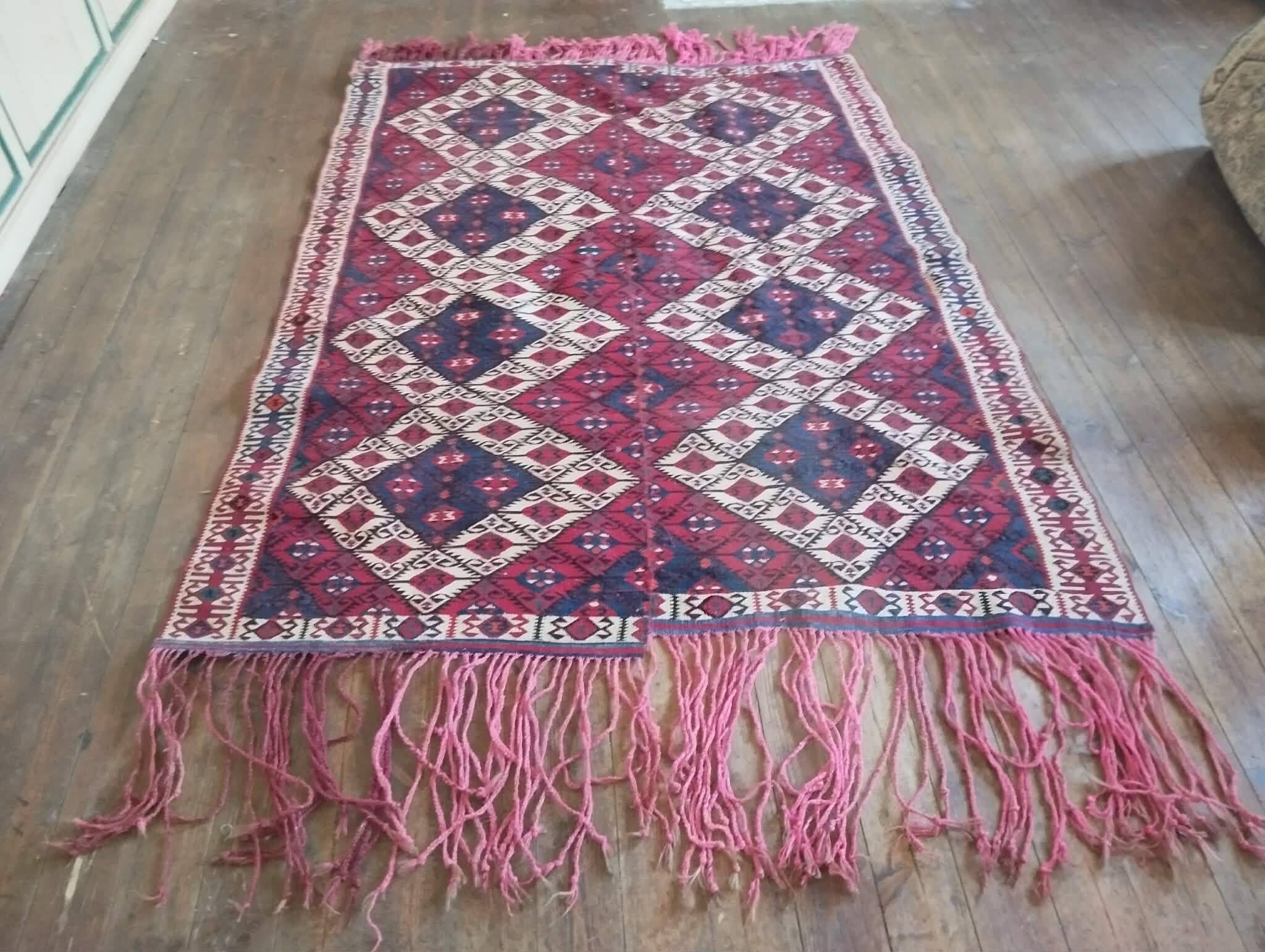 Handmade Anatolian Kilim 220x156cm