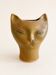Vase sculpture cat in stoneware Johanna Grothendieck