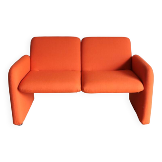 Canapé pop orange, 1970-1980