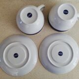 2 cups and their saucers Le Printemps