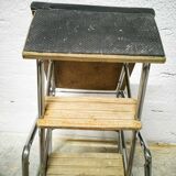 Folding step stool