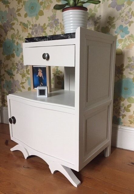 Vintage art deco bedside