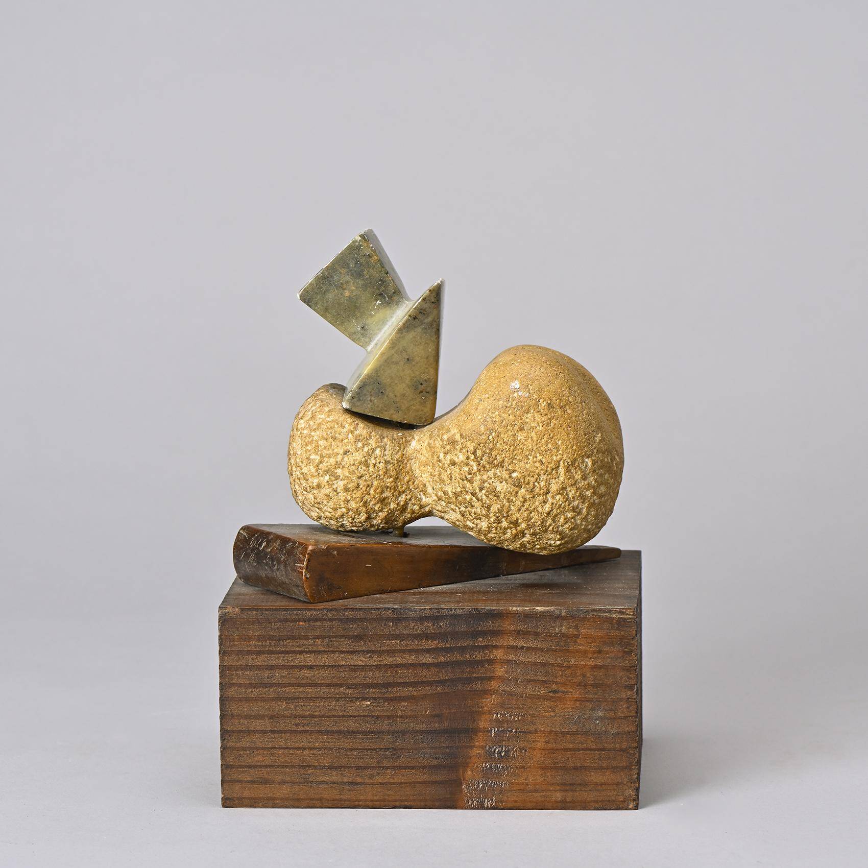 Stone sculpture, V. BEE, Switzerland