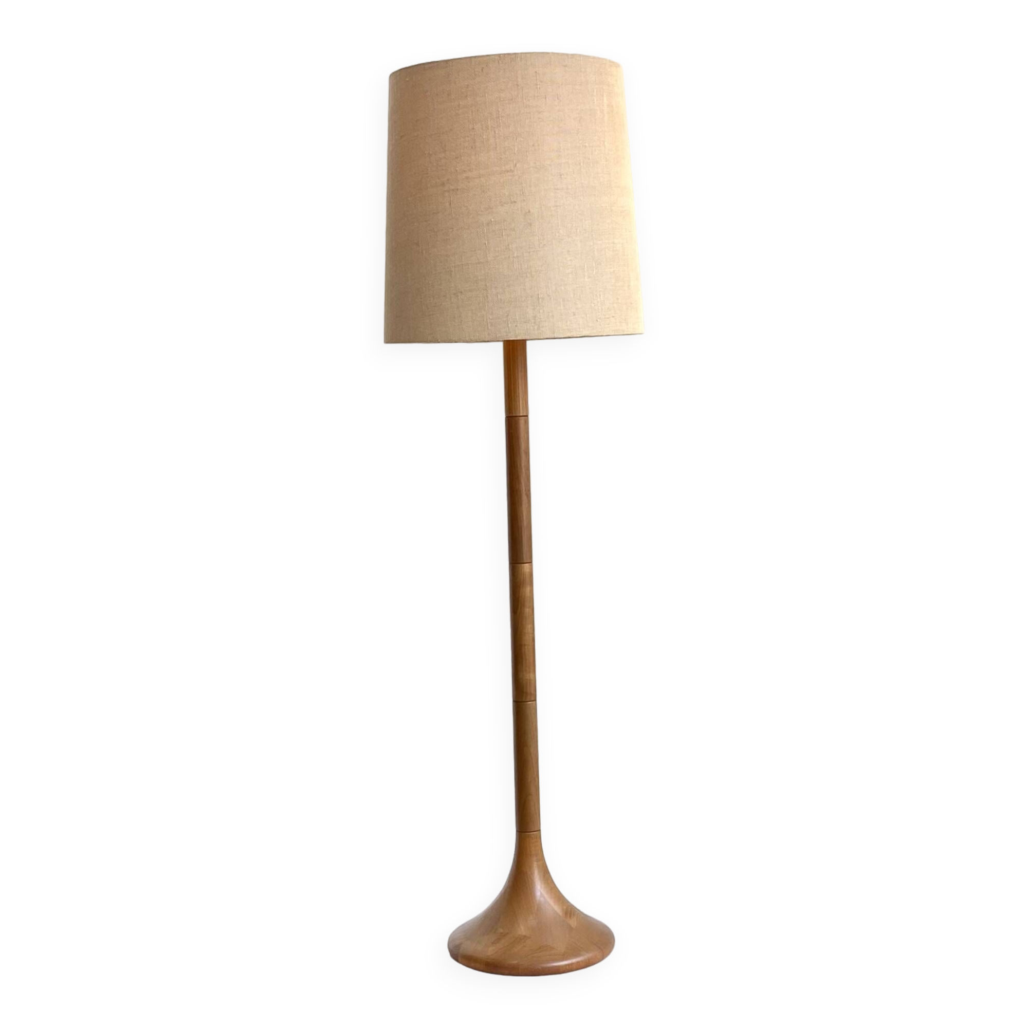 Dyrlund teak floor lamp, Denmark 1960s